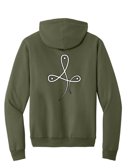 YOUTH Barrel Clover Green Logo Hoodie