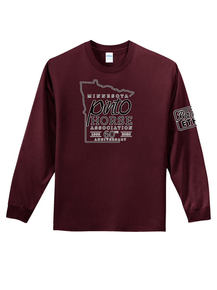 MN Pinto 60th Logo Long Sleeve