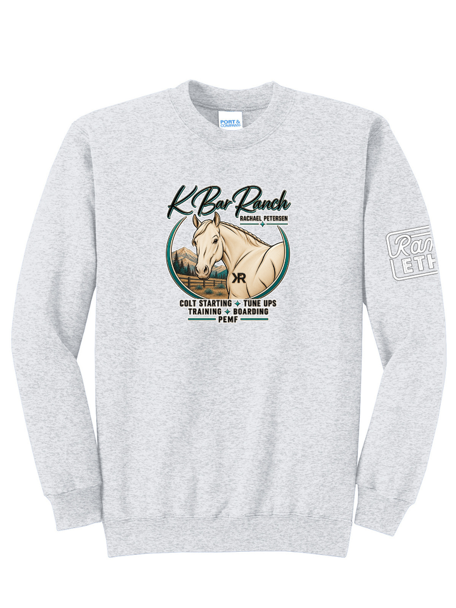 K Bar Ranch Logo Crewneck