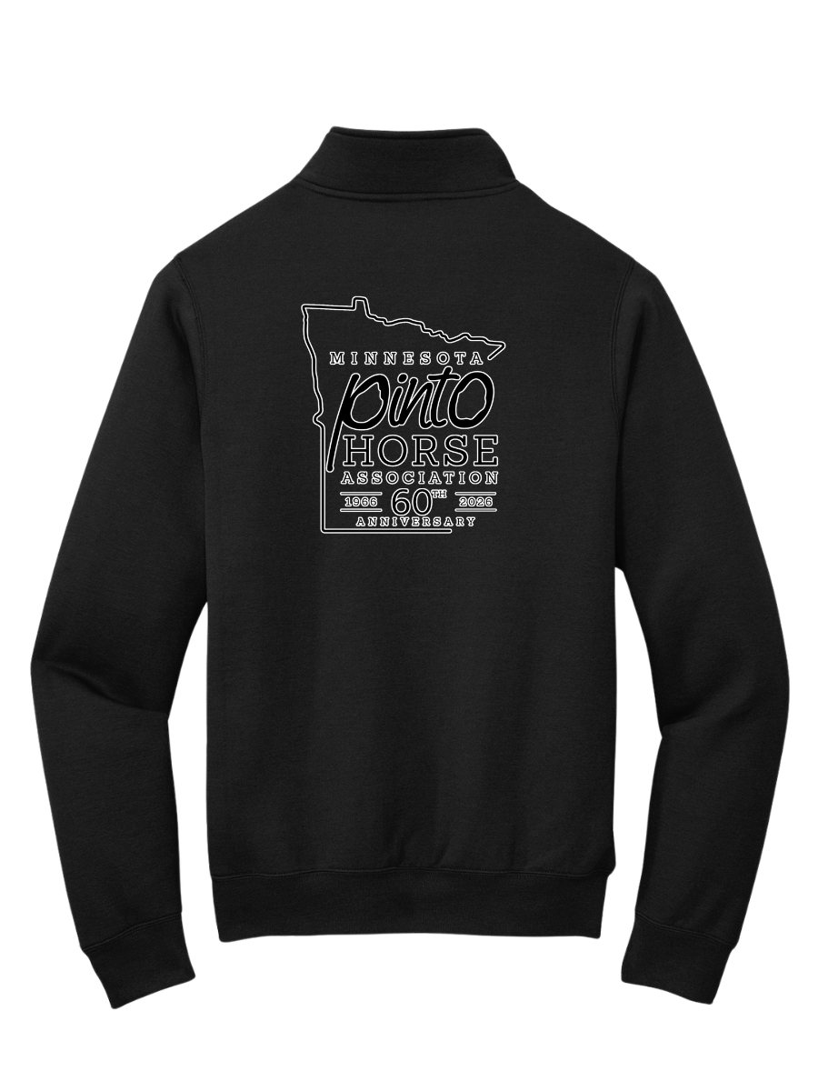 MN Pinto 60th Logo Quarterzip