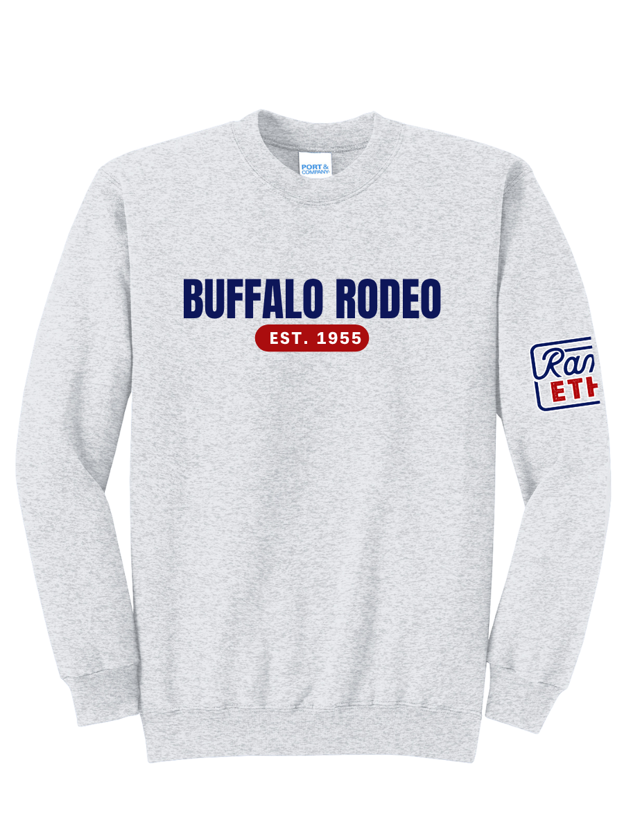 Buffalo Rodeo Est Crewneck