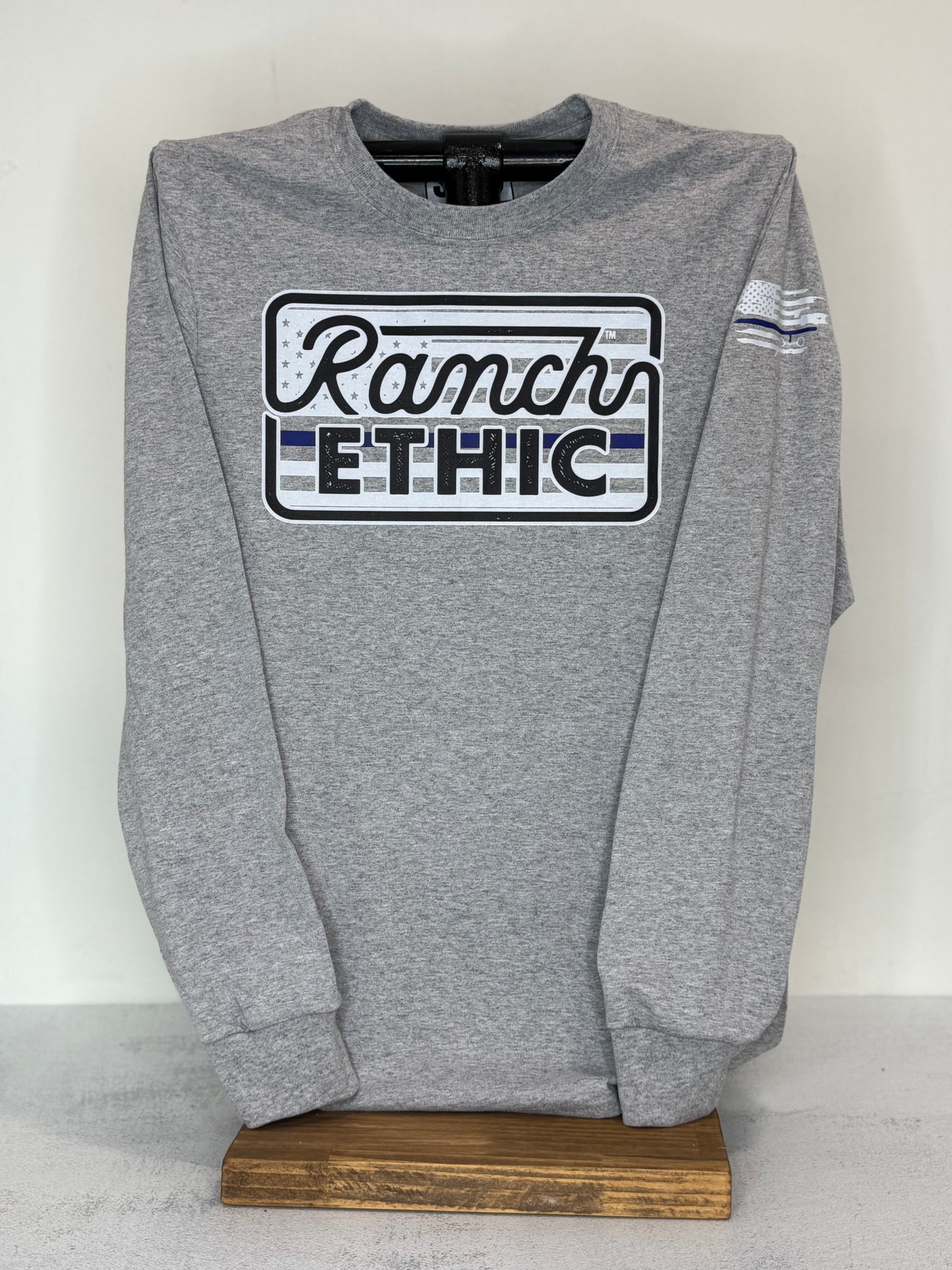 Blue Line Logo Long Sleeve