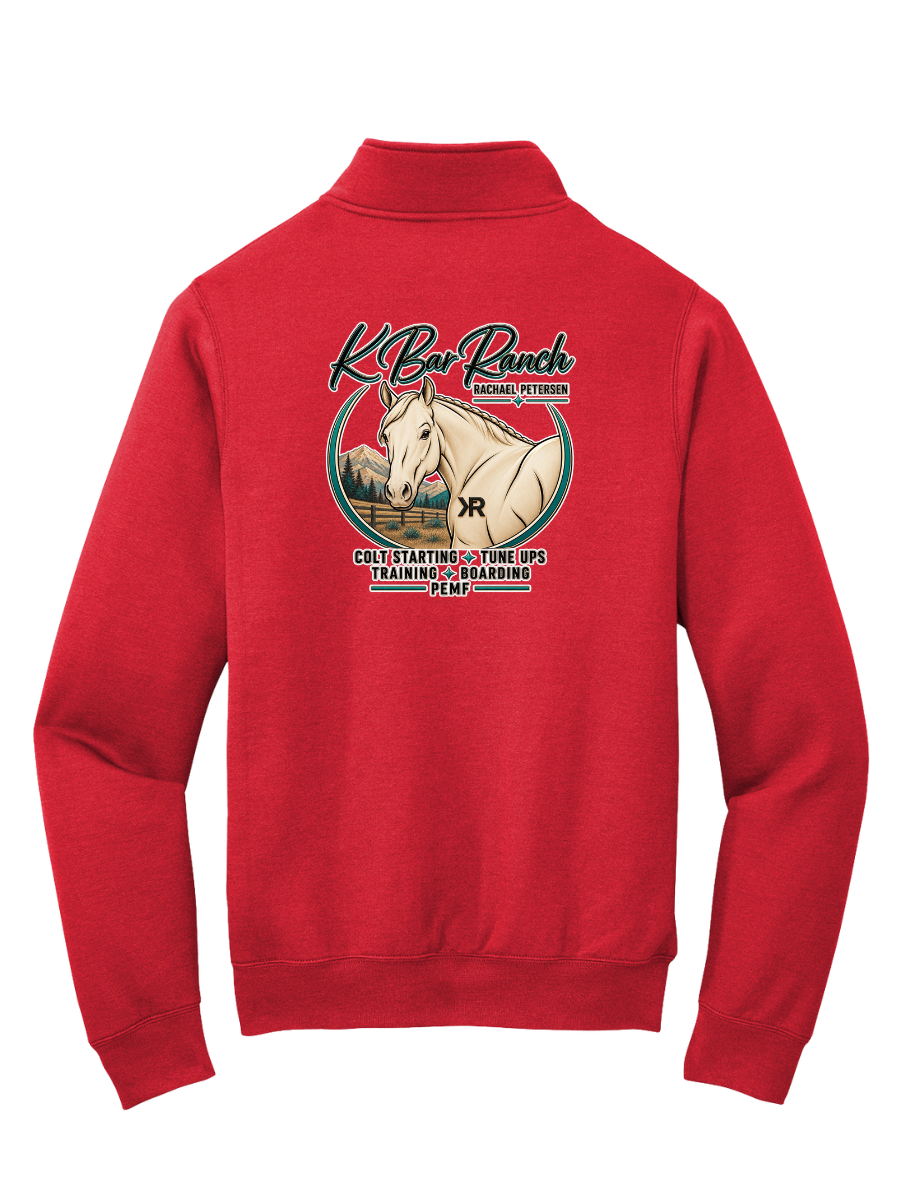K Bar Ranch Logo Quarterzip