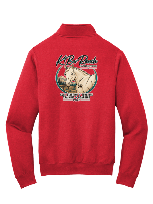 K Bar Ranch Logo Quarterzip