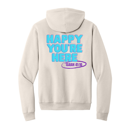 Happy You're Here Logo Hoodie