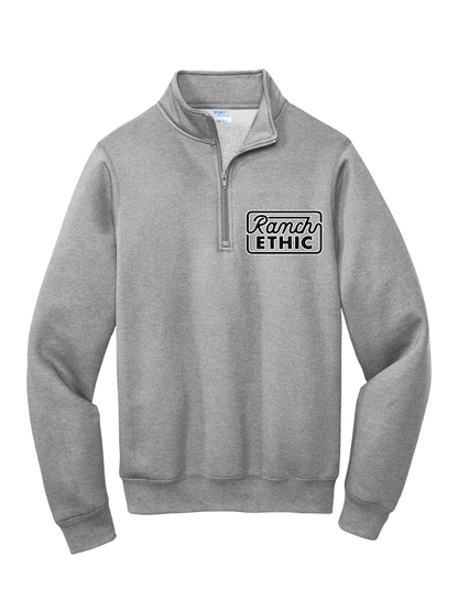 Double Bit Riders Logo Quarterzip