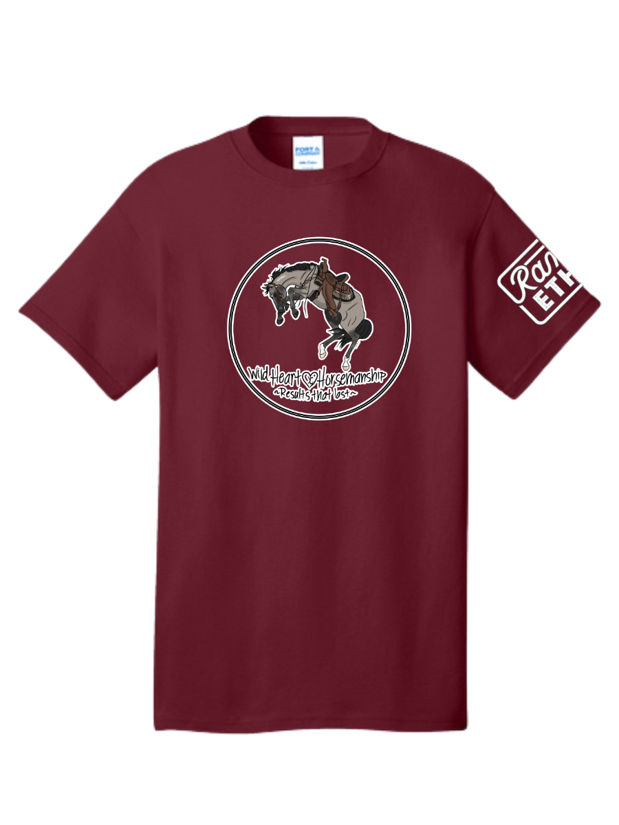 Wild Heart Horsemanship Logo Tee