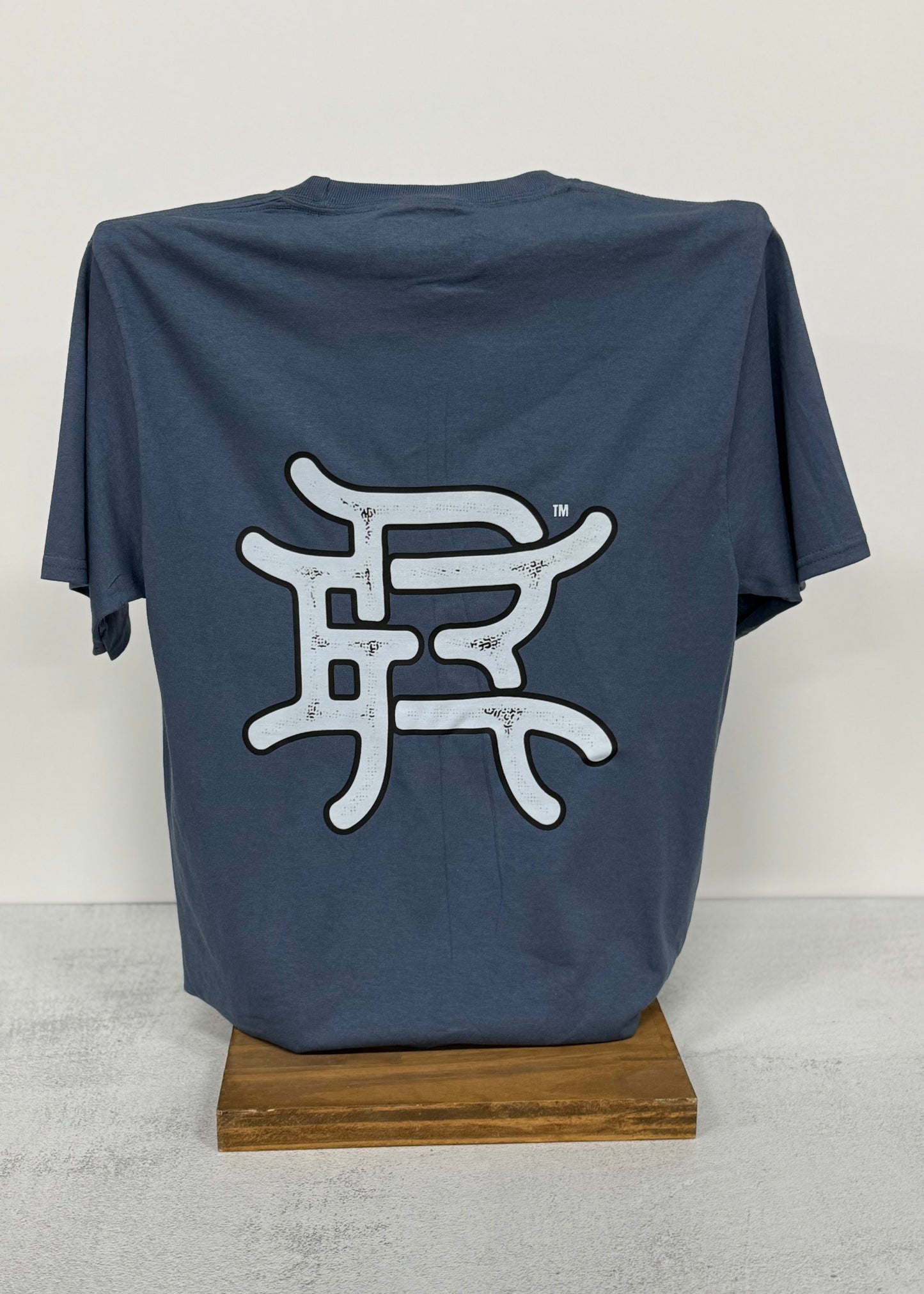 Steel Blue Logo Tee