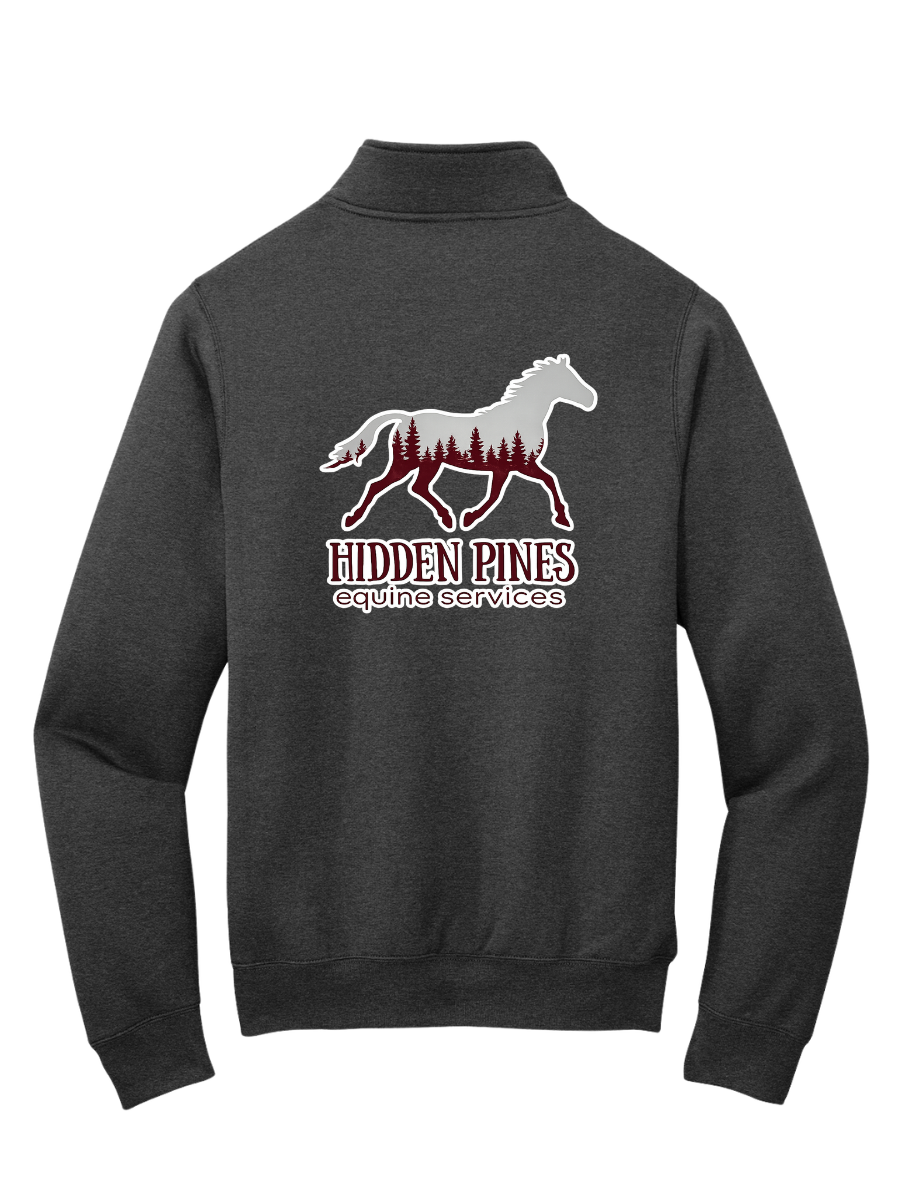 Hidden Pines Logo Quarterzip