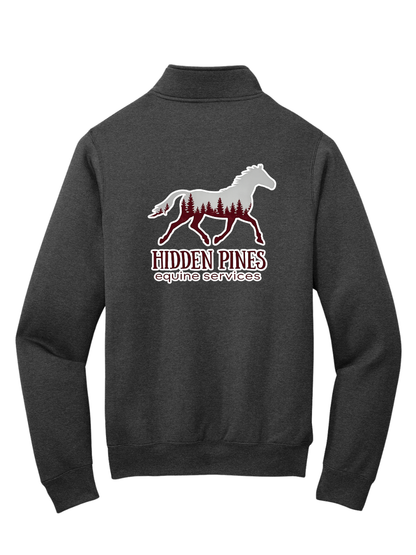 Hidden Pines Logo Quarterzip
