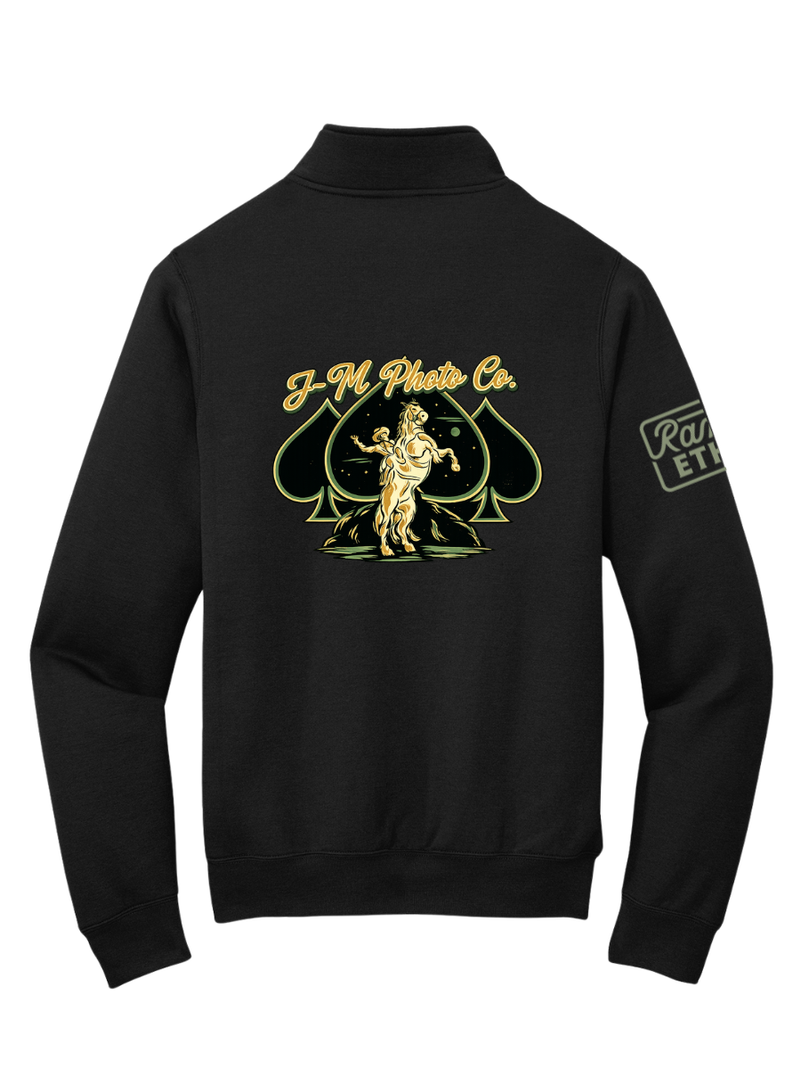 J Bar M Logo Quarterzip