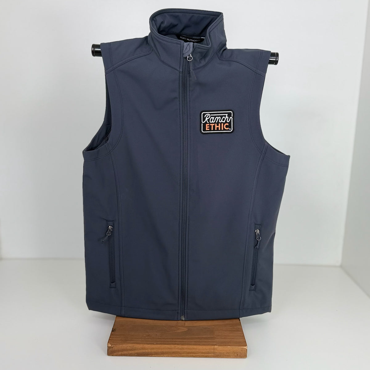 Grey Softshell Vest