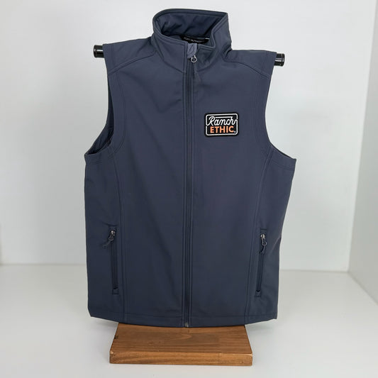 Grey Softshell Vest