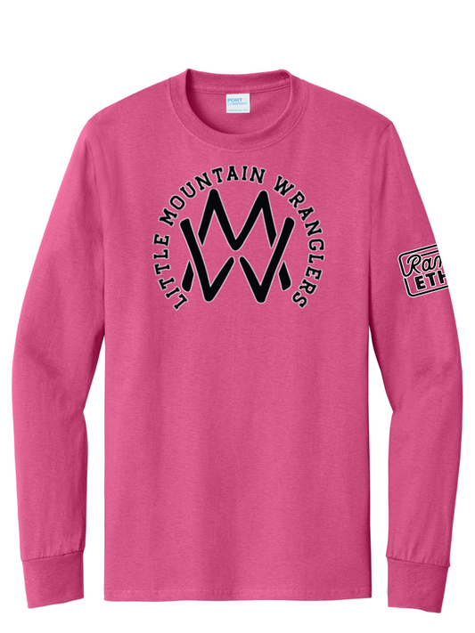 Little Mountain Wranglers Logo Long Sleeve