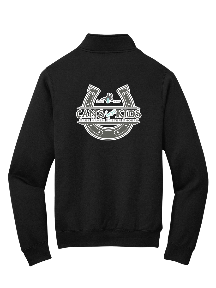 Cans for Kids Original Logo Quarterzip