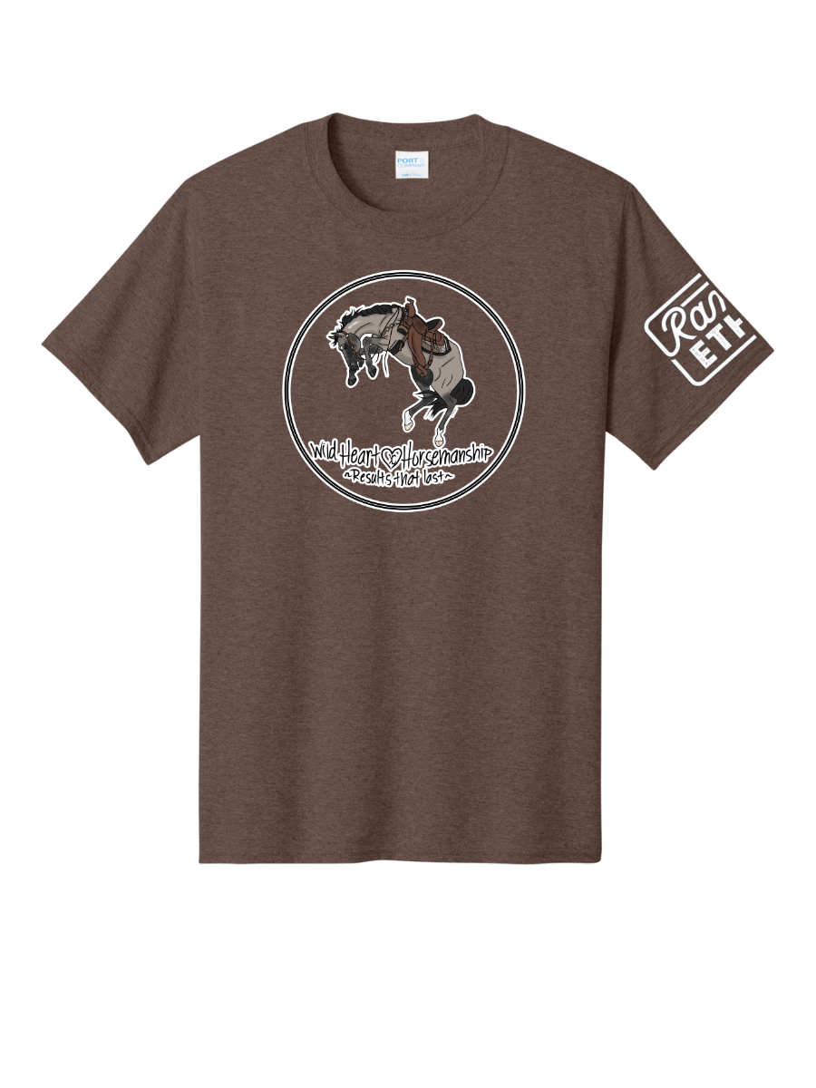 Wild Heart Horsemanship Logo Tee