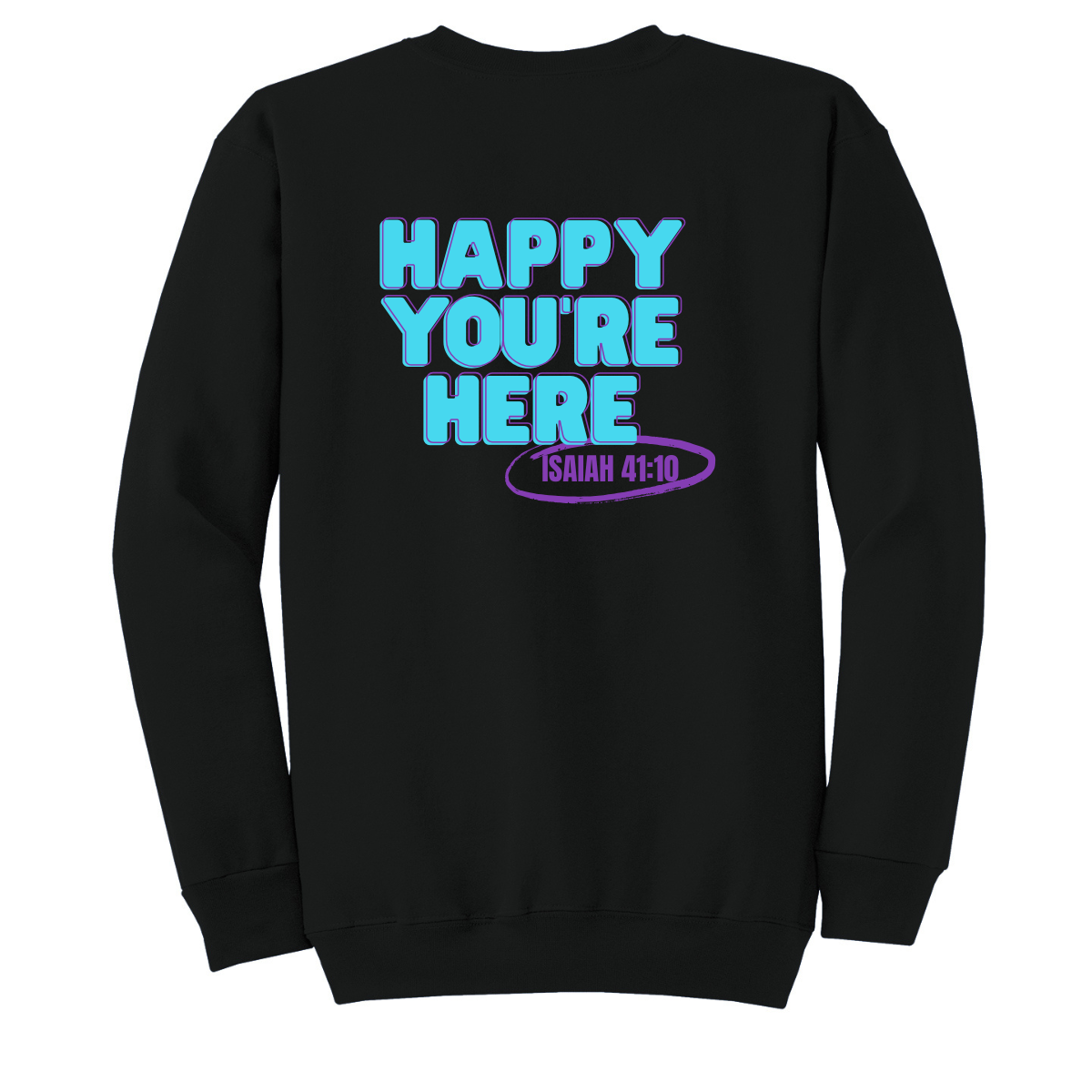 Happy You're Here Logo Crewneck