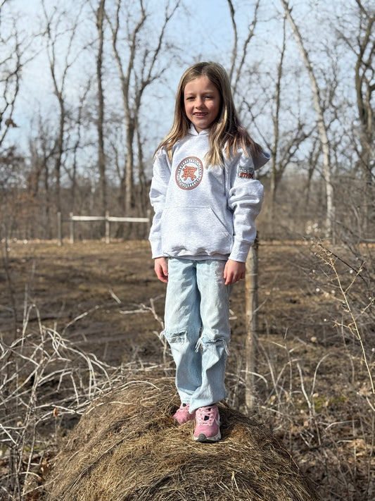 Youth Ash Logo Hoodie
