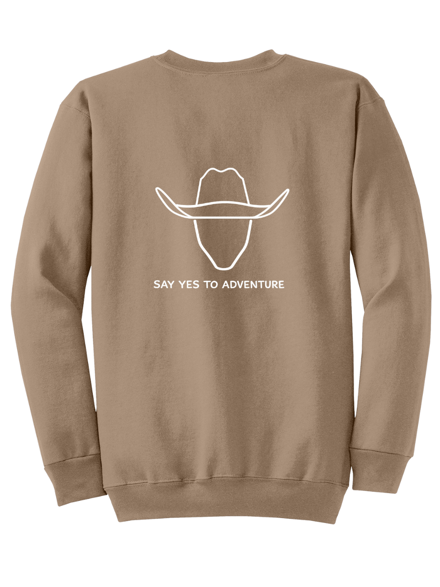 Cowboy Adventures Logo Crewneck