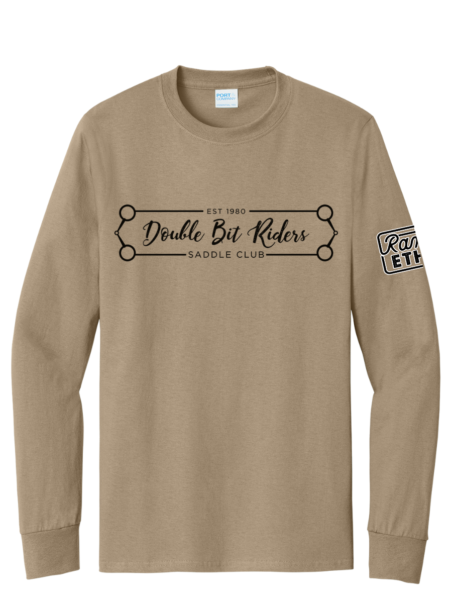 Double Bit Riders Logo Long Sleeve