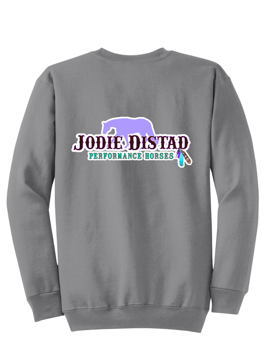 Jodie Distad Performance Horses Logo Crewneck