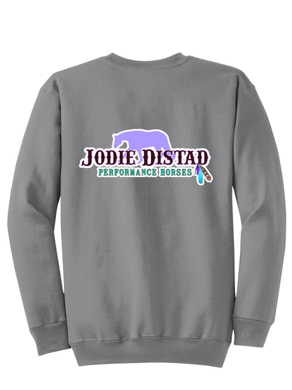 Jodie Distad Performance Horses Logo Crewneck