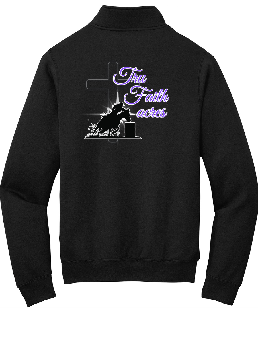 Tru Faith Logo Quarterzip