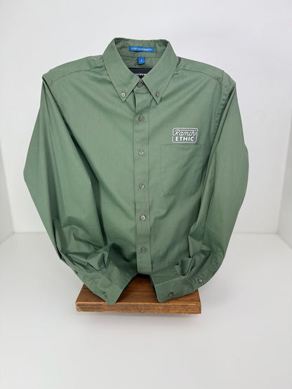 Clover Green Button Up WOMENS Sizes