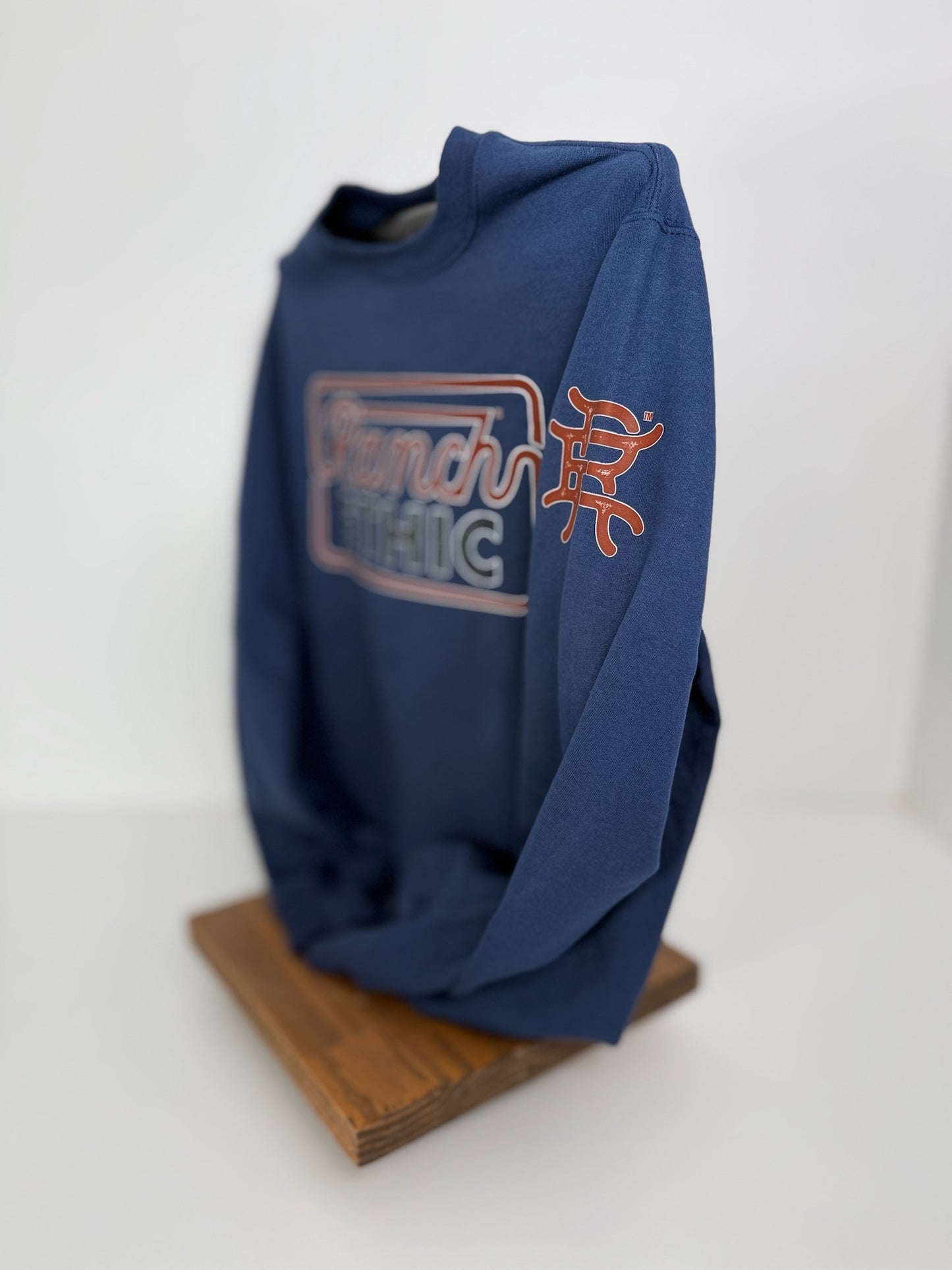 Navy Logo Crewneck