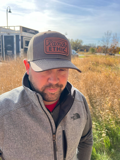 Leather Patch Hats