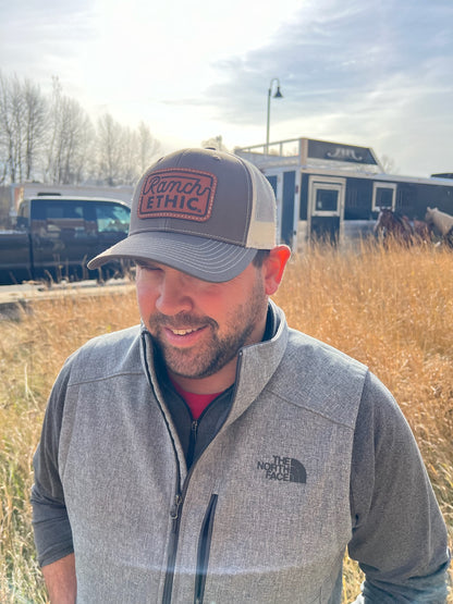 Leather Patch Hats