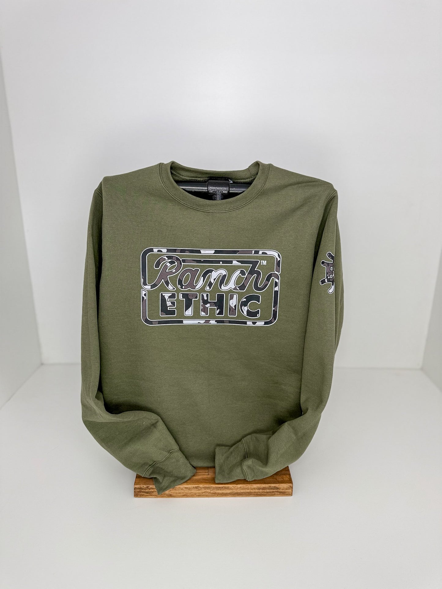 Olive Logo Crewneck