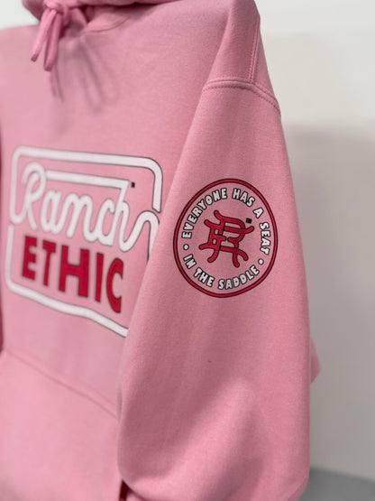 Tough Enough to Wear Pink Logo Hoodie