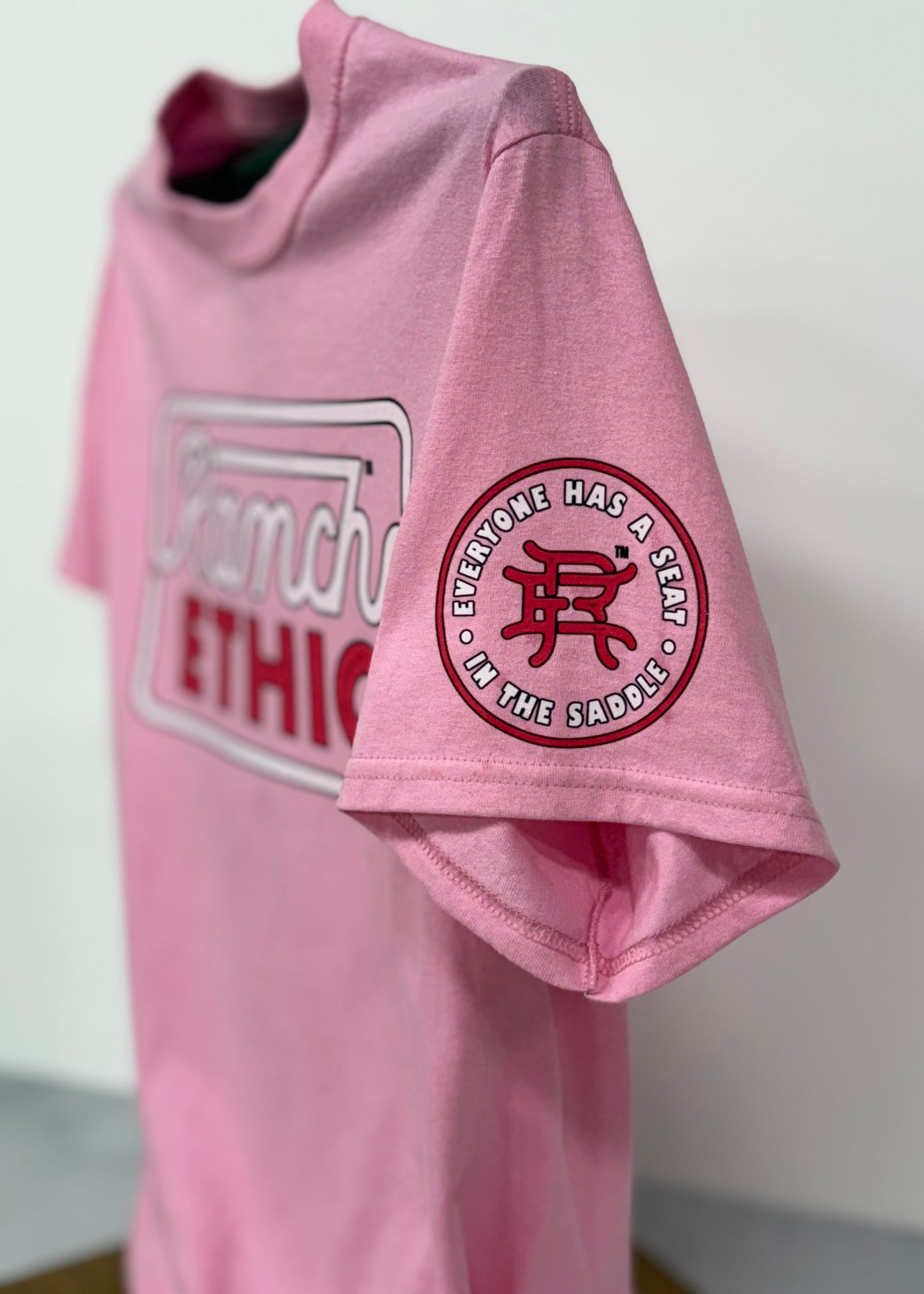 Tough Enough to Wear Pink Logo Tee