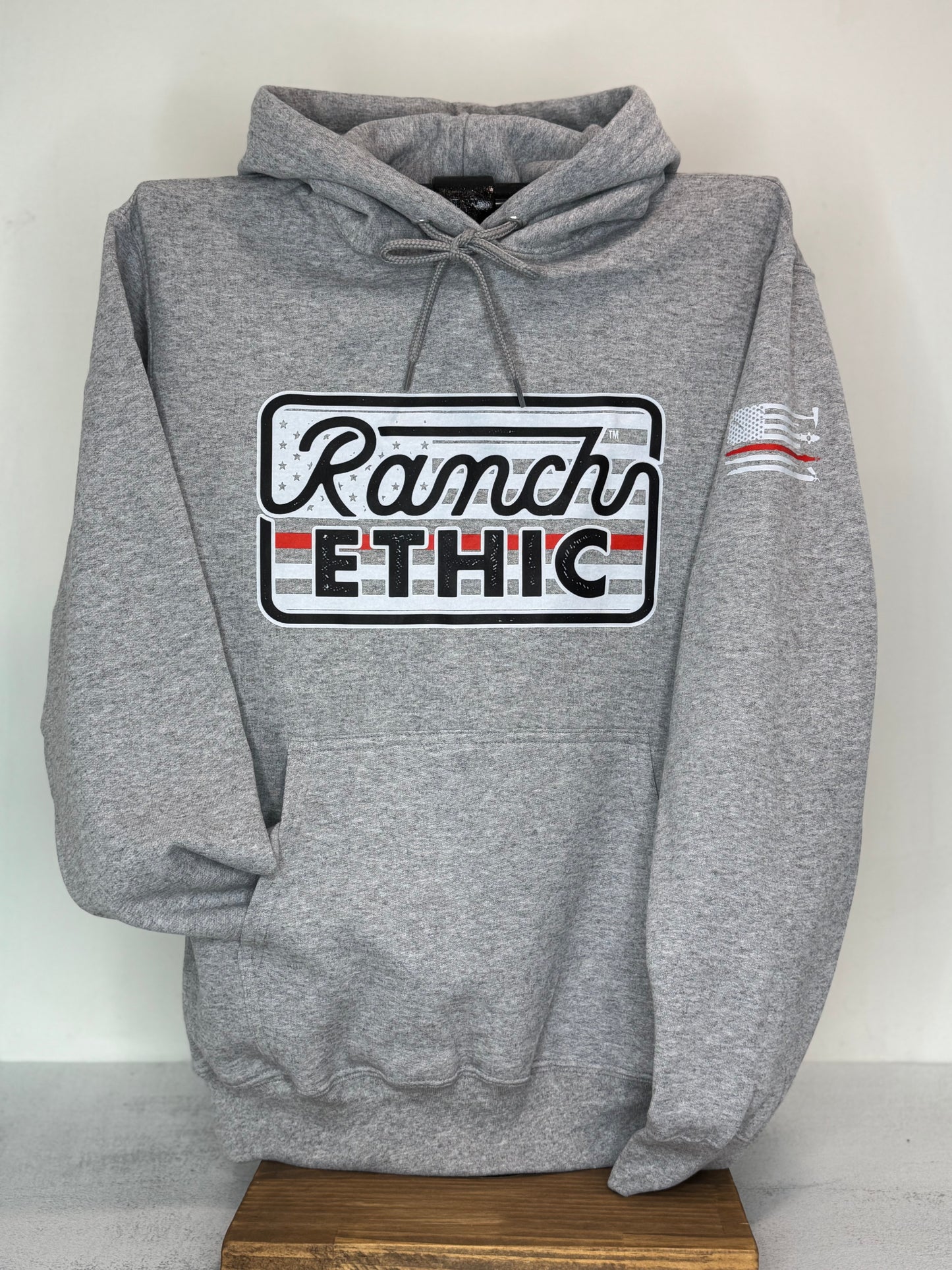 Red Line Logo Hoodie