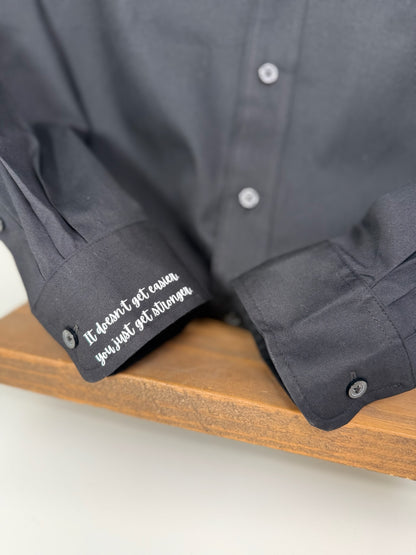 Black Button Up WOMENS Sizes
