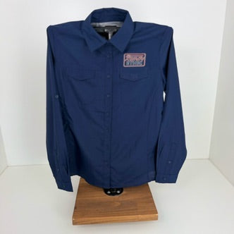 **Limited Edition Breathable Navy Button Up WOMENS Sizes