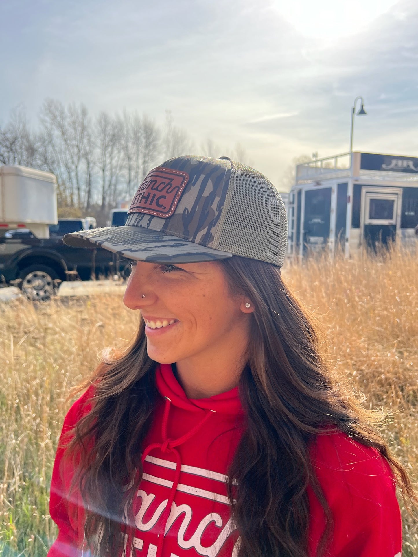 Leather Patch Hats