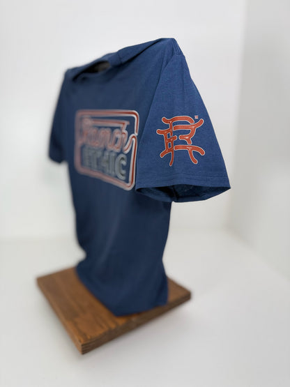 Navy Logo Tee