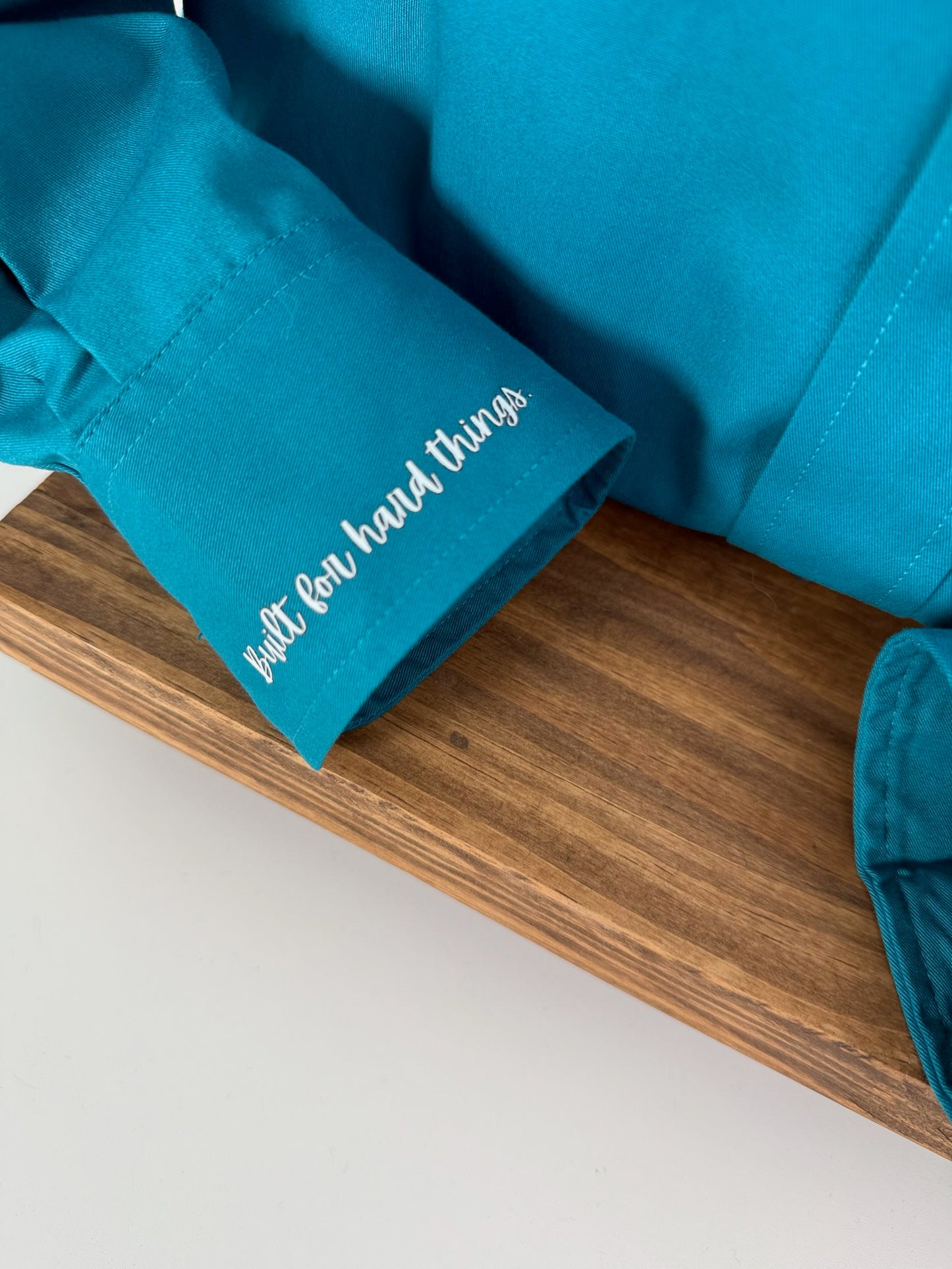 Teal Button Up WOMENS Sizes