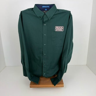 **Limited Edition Dark Green Button Up UNISEX Sizes