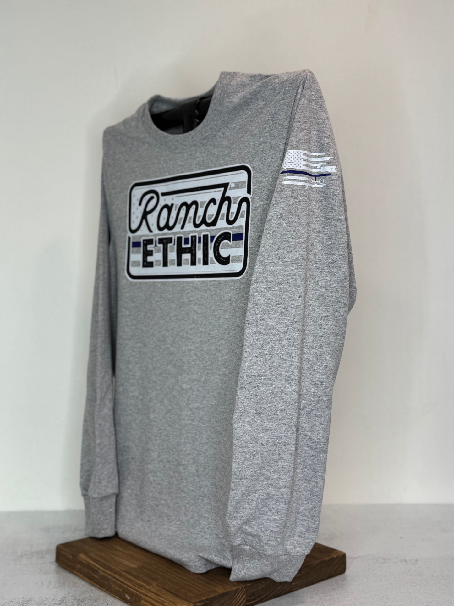 Blue Line Logo Long Sleeve