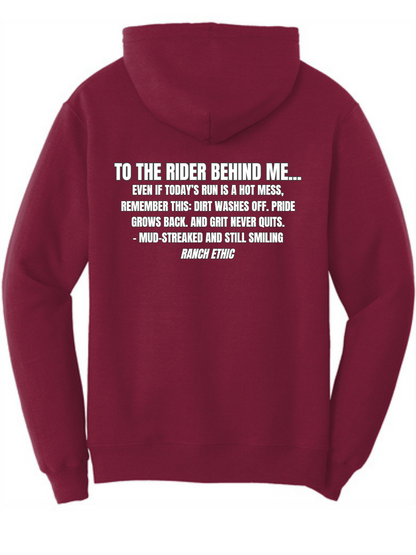 To The Rider Behind Me Hoodie
