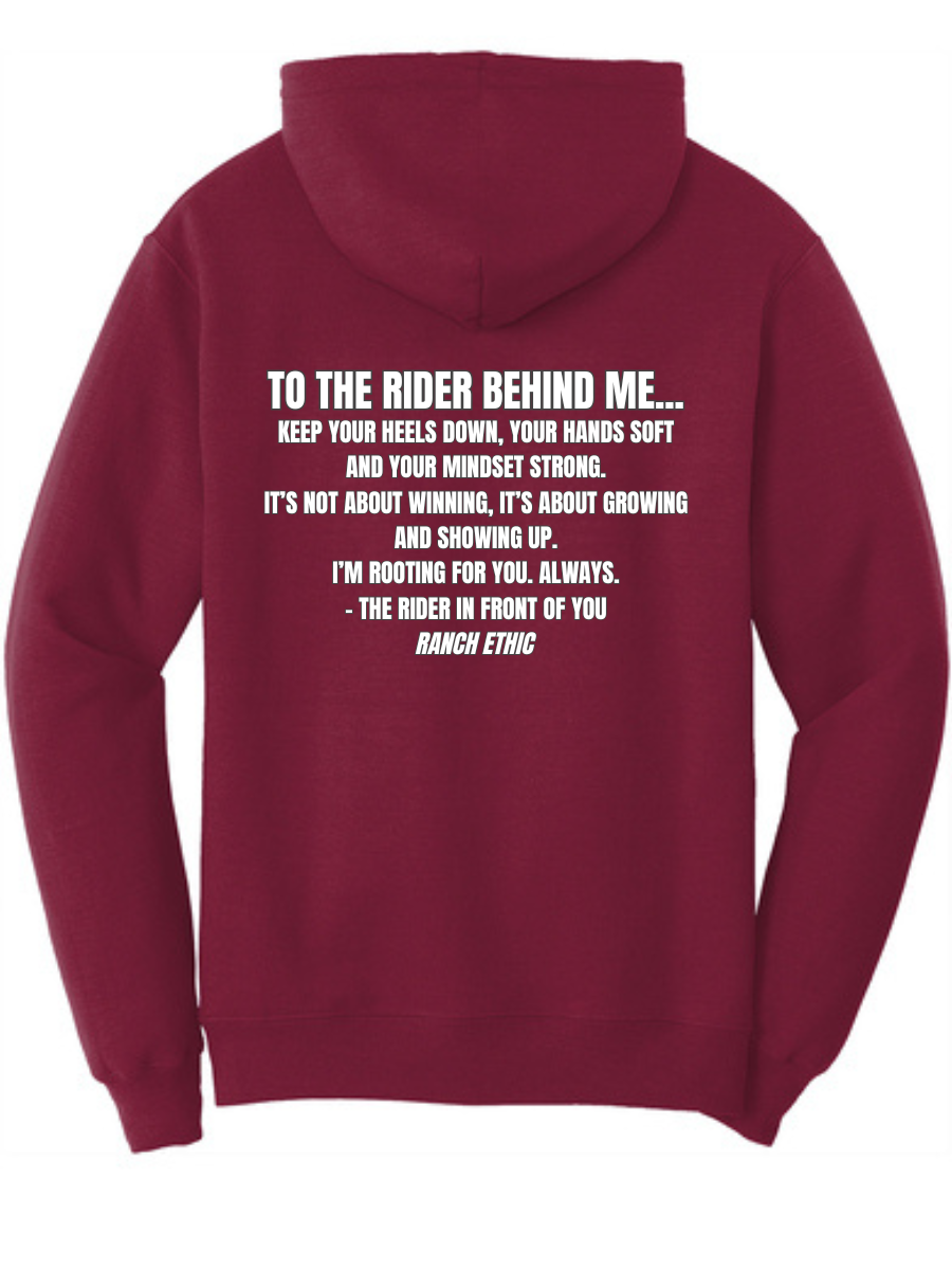 To The Rider Behind Me Hoodie