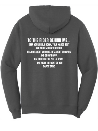 To The Rider Behind Me Hoodie