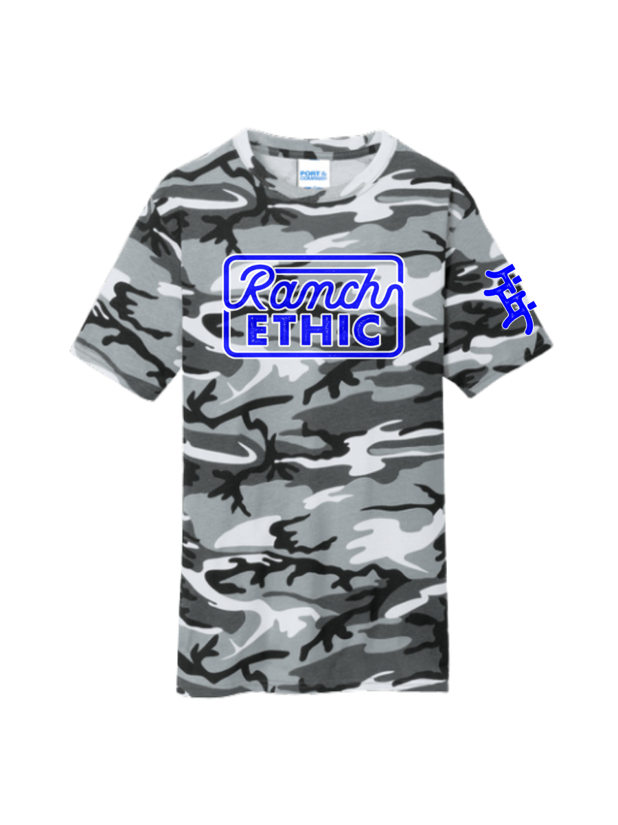 Snow Camo Logo Tee