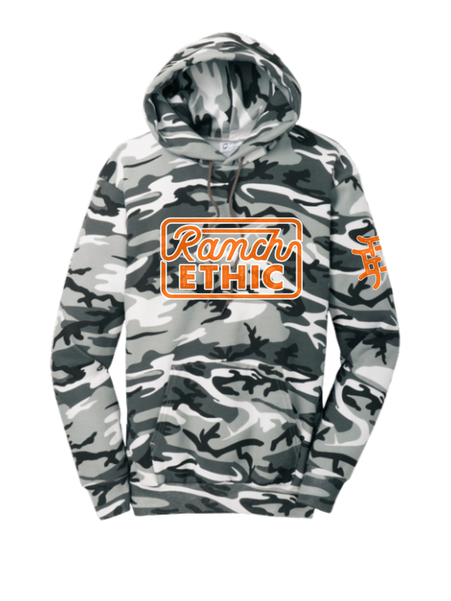 Snow Camo Logo Hoodie