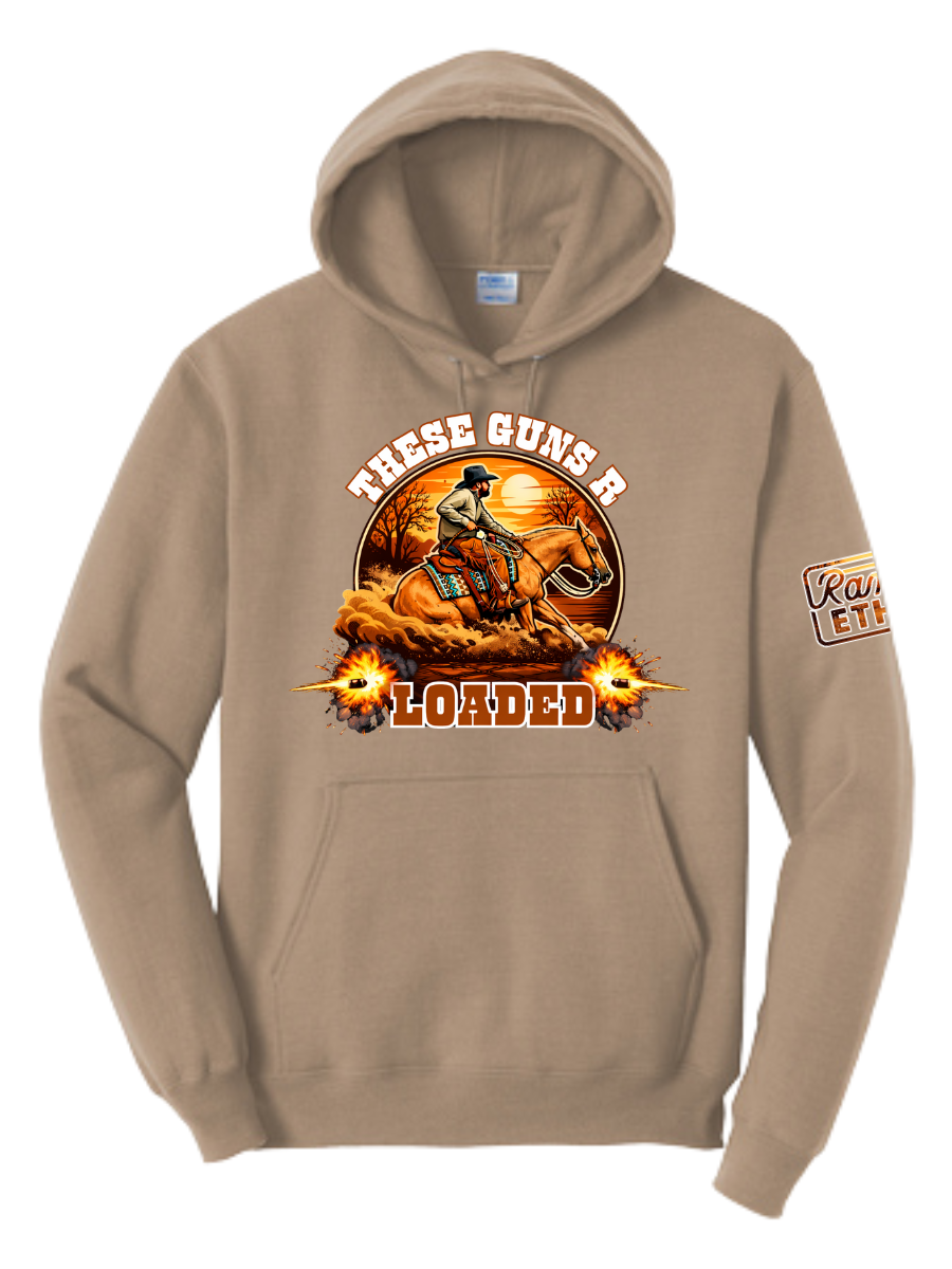 These Guns R Loaded Logo Hoodie