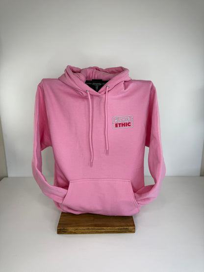 Pink Circle Logo Hoodie