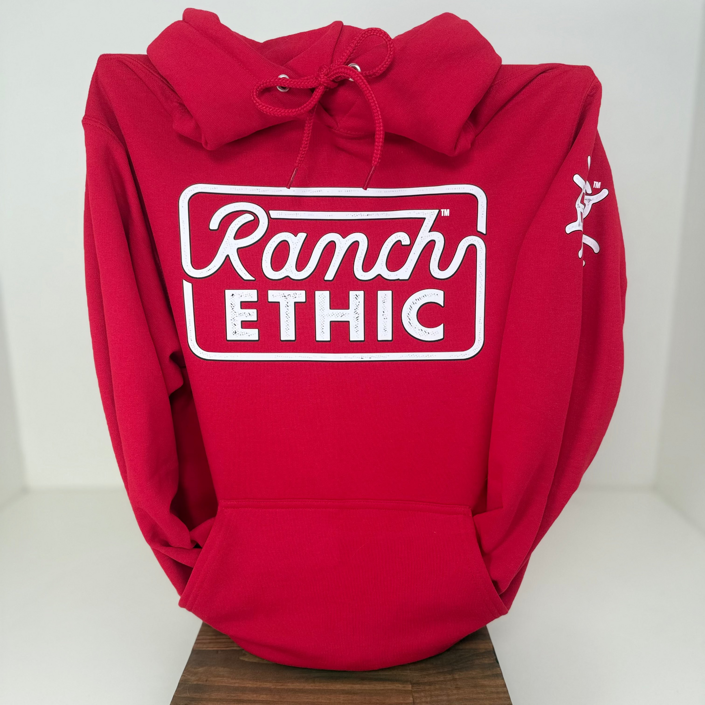 Red Logo Hoodie